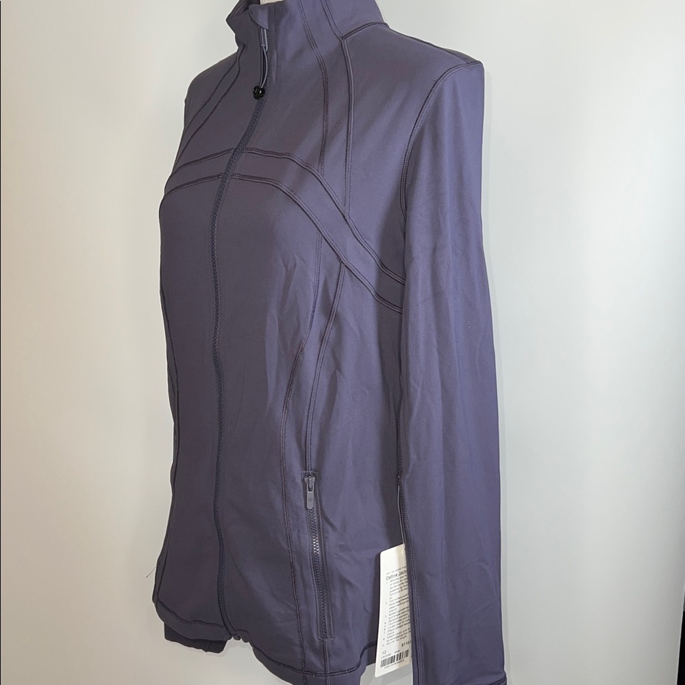 💜NWT LULULEMON DEFINE JACKET NULU IN NIGHTFALL SIZE 12 - Picture 4 of 11